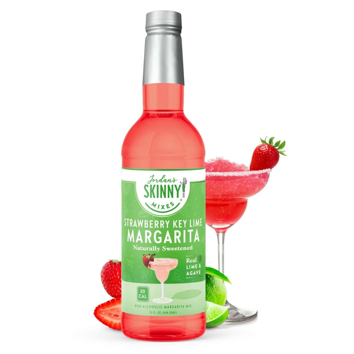 Natural Strawberry Key Lime Margarita - Skinny Mixes