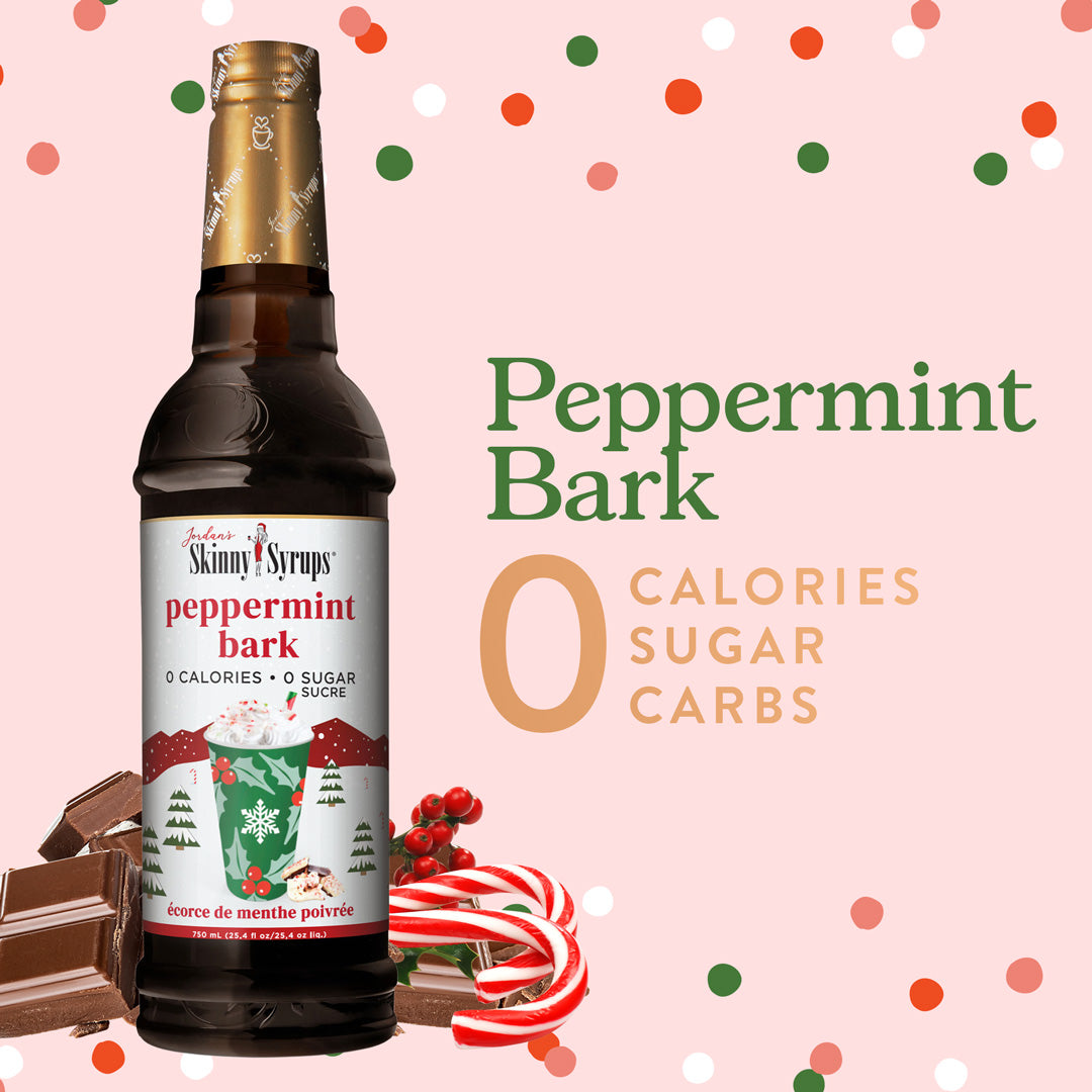 Jumbo Sugar Free Peppermint Bark Syrup - Skinny Mixes
