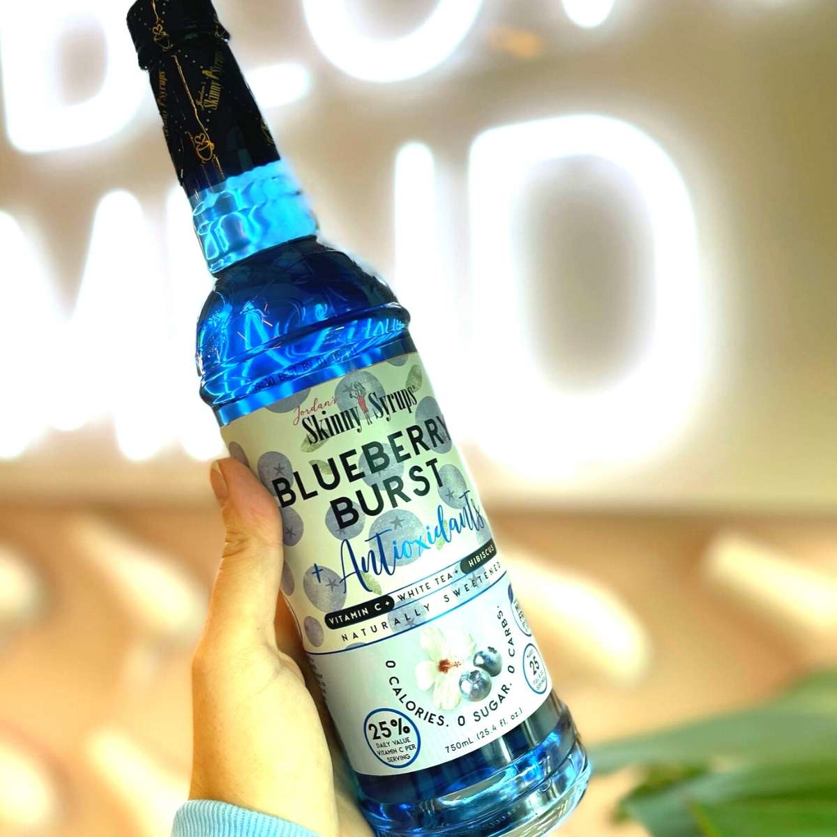 Blueberry Burst + Antioxidants Syrup - Skinny Mixes