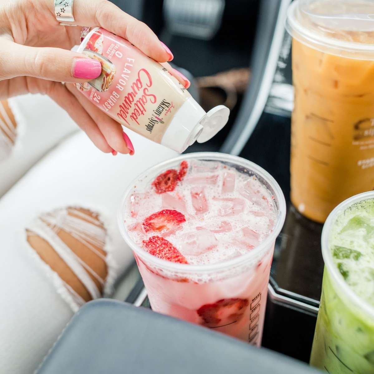 Salted Caramel Flavor Burst - Skinny Mixes