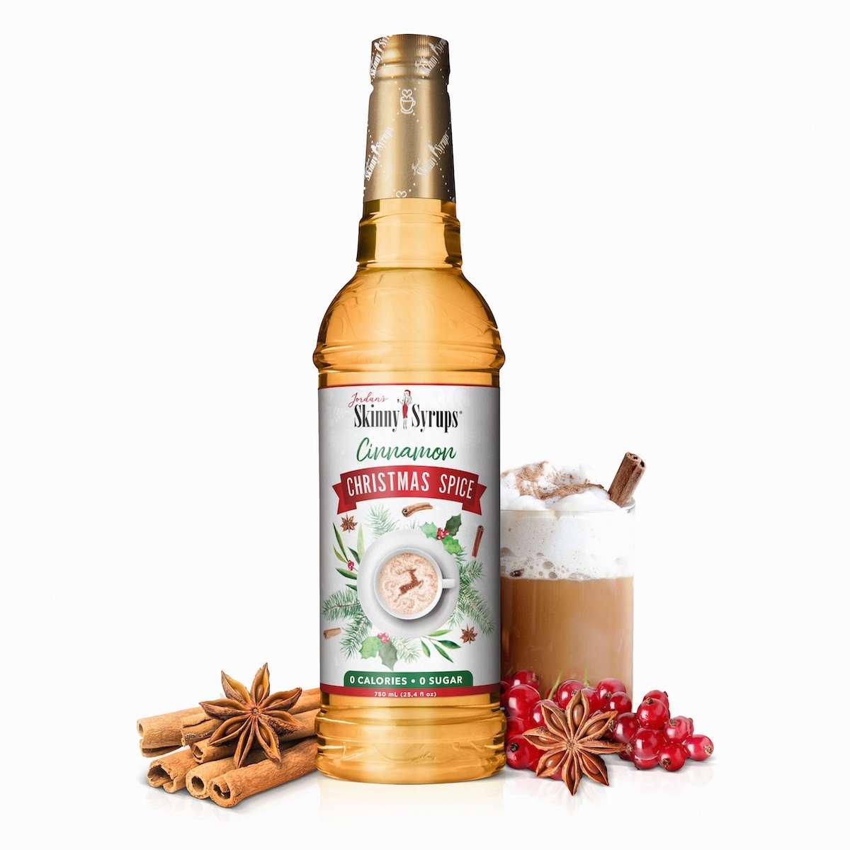 Sugar Free Christmas Spice Syrup - Skinny Mixes