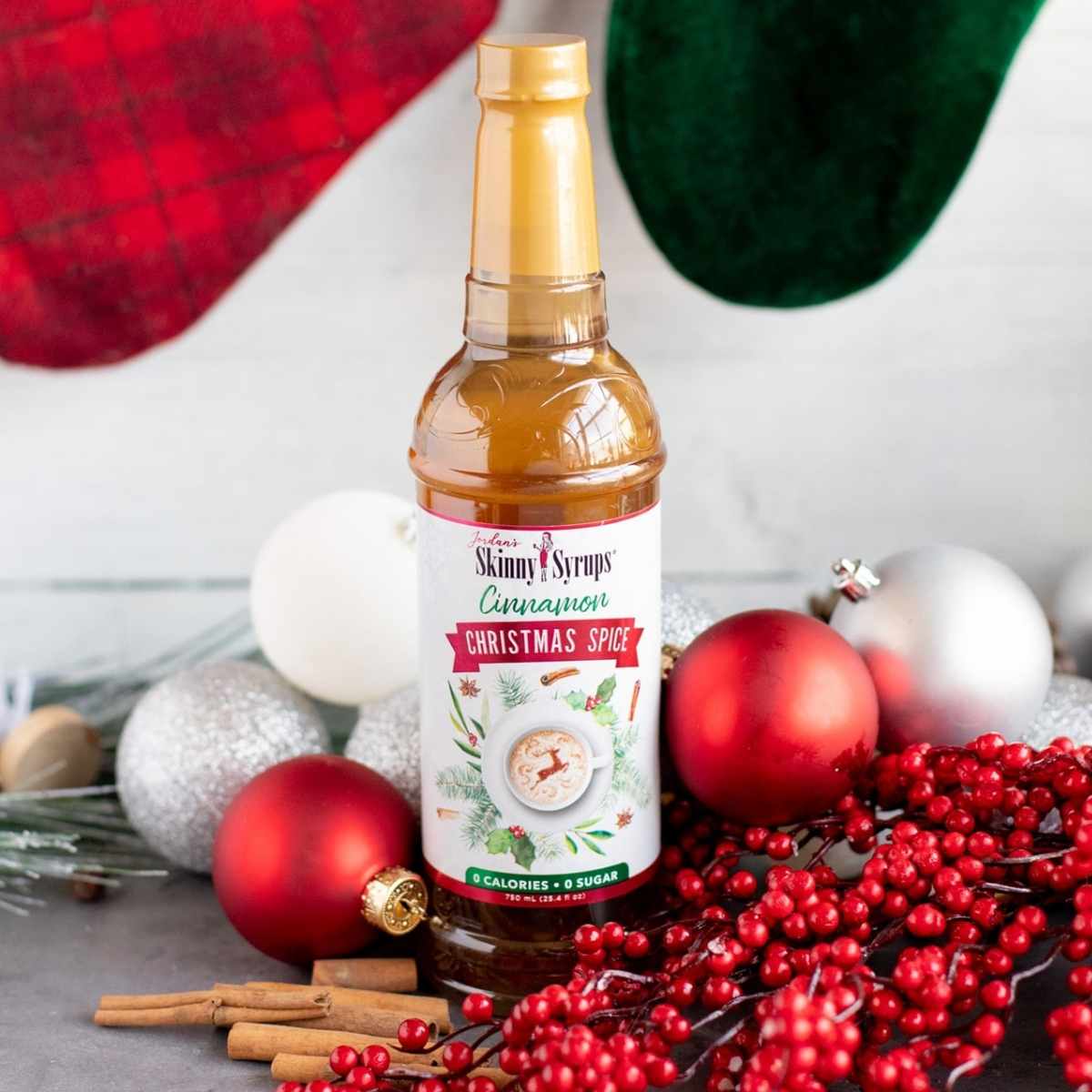 Sugar Free Christmas Spice Syrup - Skinny Mixes