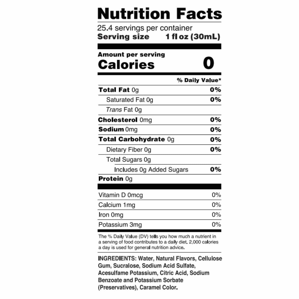 Sugar Free Christmas Spice Syrup - Skinny Mixes