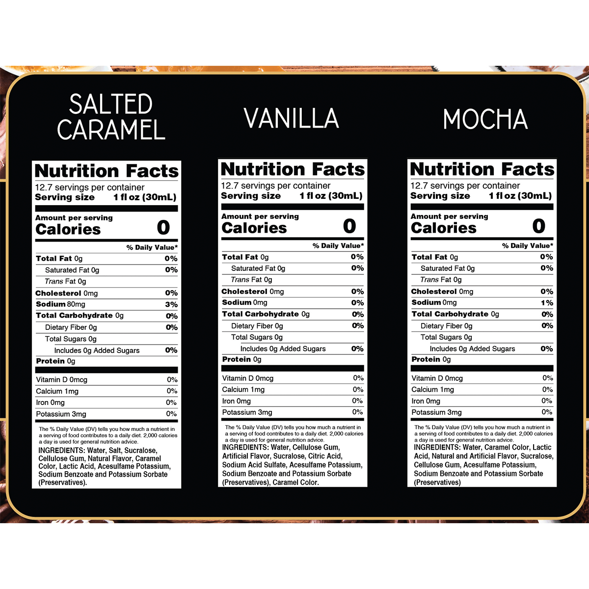 Classic Syrup Trio - Skinny Mixes