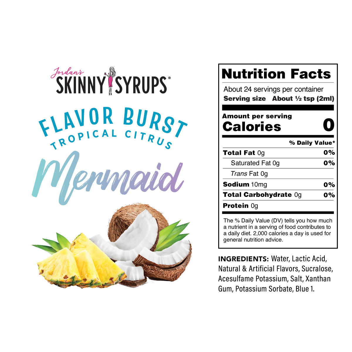 Mermaid Flavor Burst - Skinny Mixes