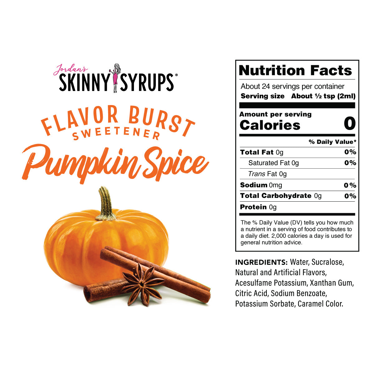 Pumpkin Spice Flavor Burst - Skinny Mixes