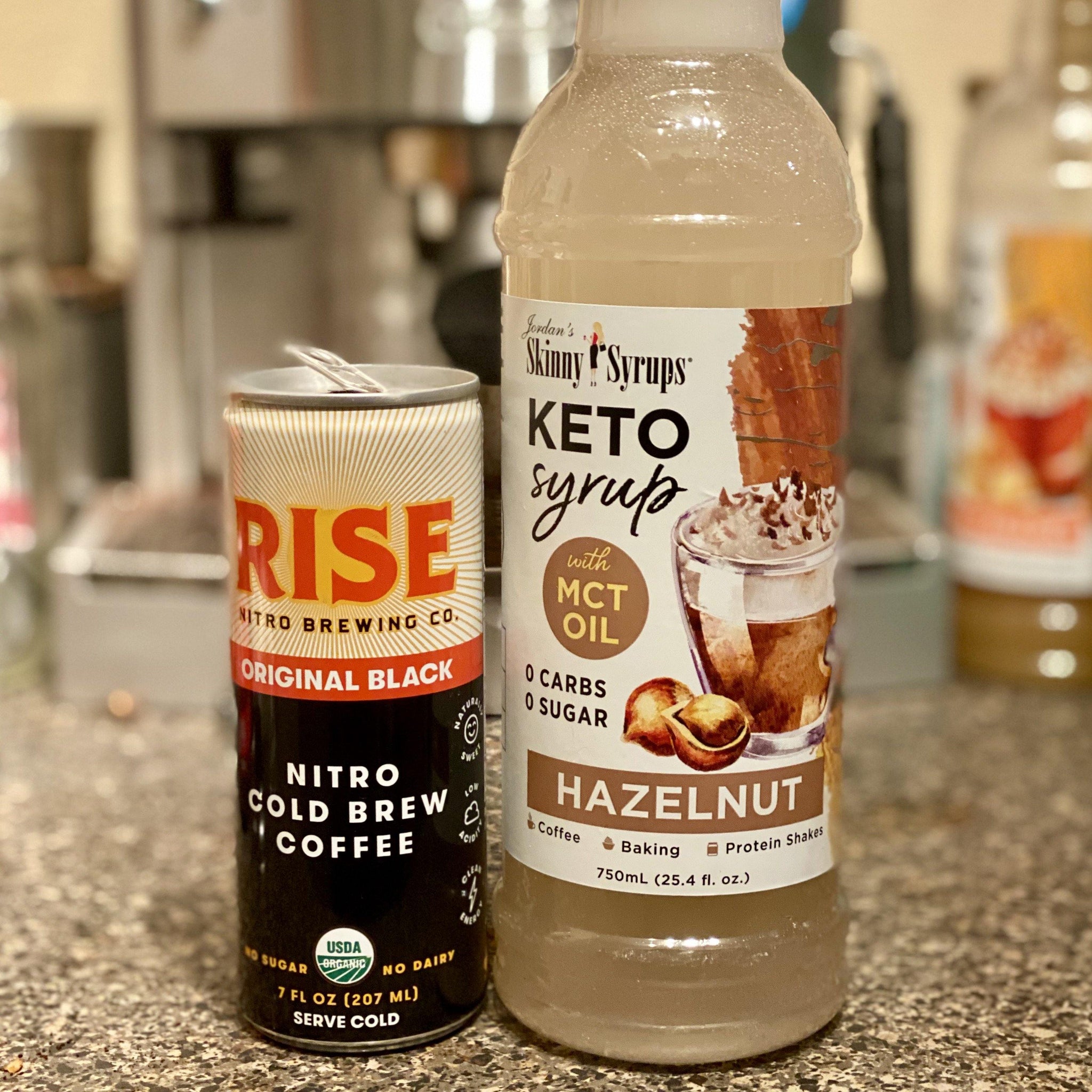Keto Hazelnut Syrup with MCT - Skinny Mixes