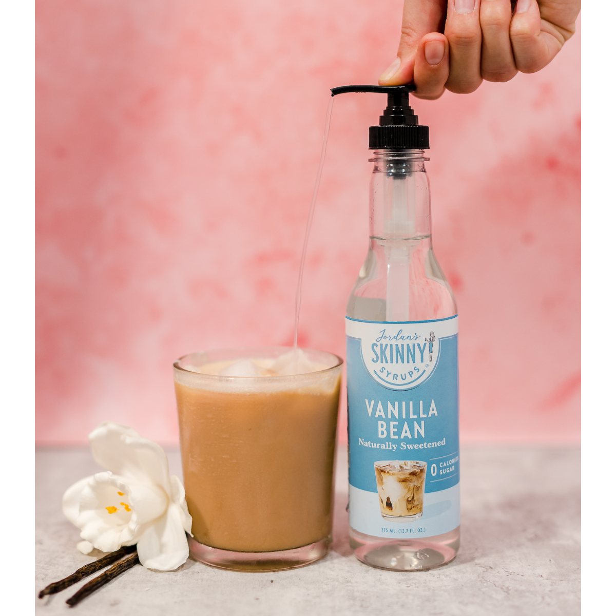 Naturally Sweetened Vanilla Bean Syrup - Skinny Mixes