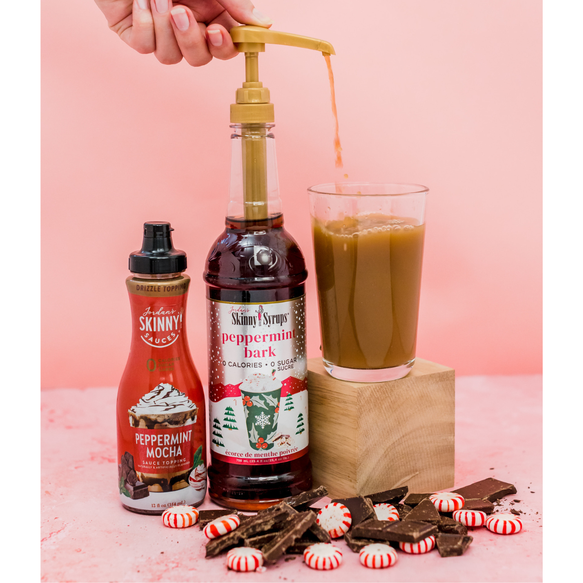 Sugar Free Peppermint Mocha Sauce - Skinny Mixes