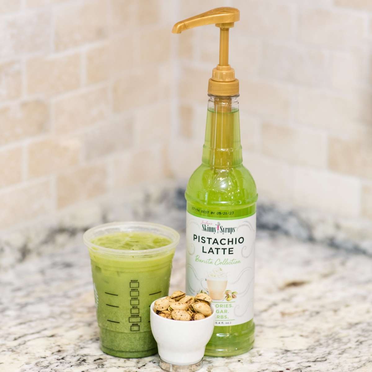 Sugar Free Pistachio Syrup - Skinny Mixes