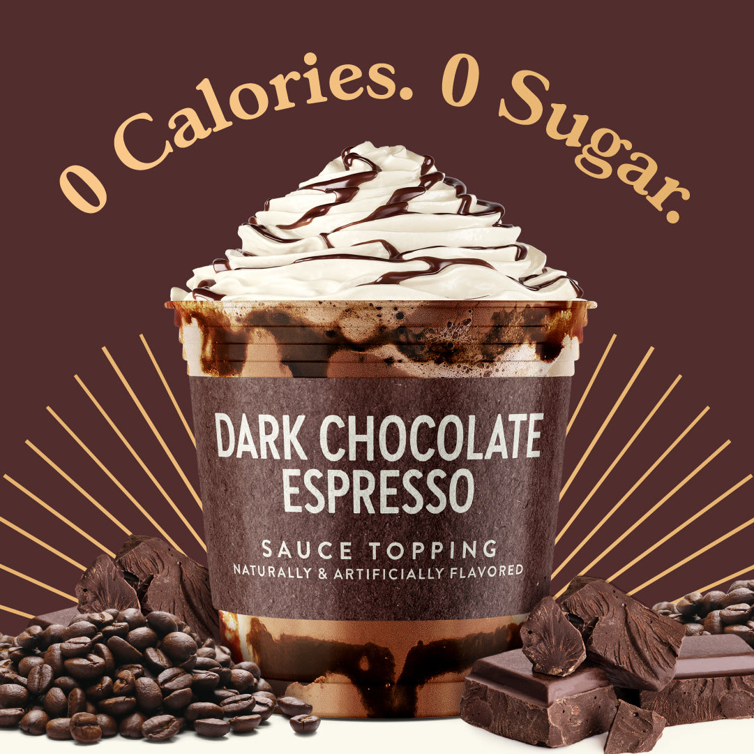 Sugar Free Dark Chocolate Espresso Sauce - Skinny Mixes