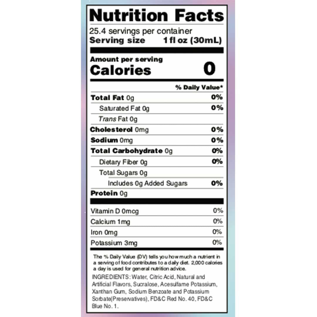 Sugar Free Unicorn Syrup - Skinny Mixes