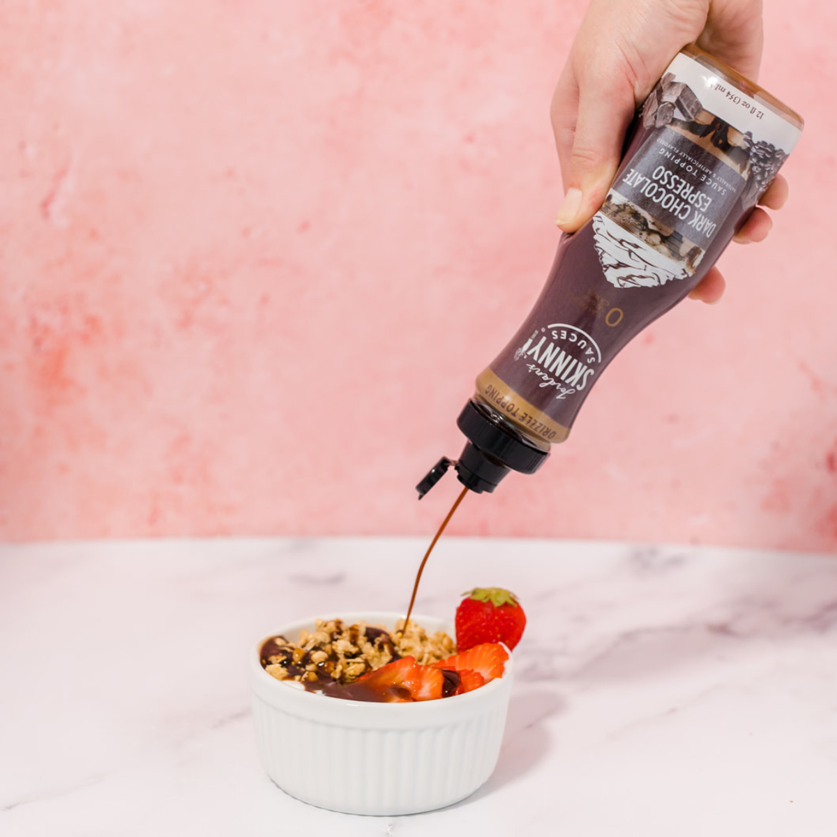 Sugar Free Dark Chocolate Espresso Sauce - Skinny Mixes