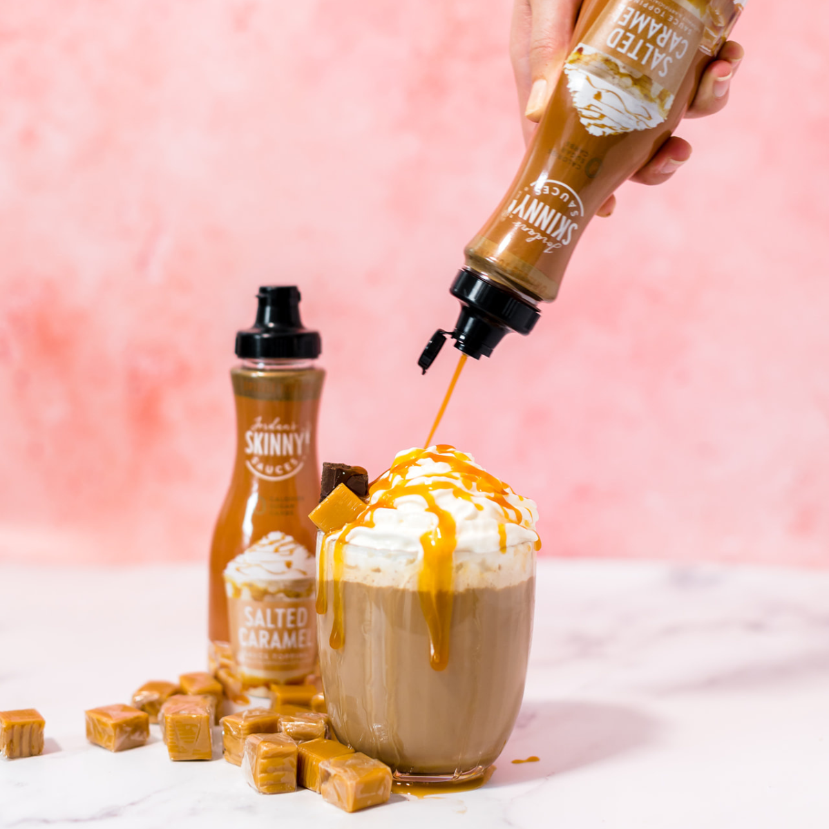 Sugar Free Salted Caramel Sauce - Skinny Mixes