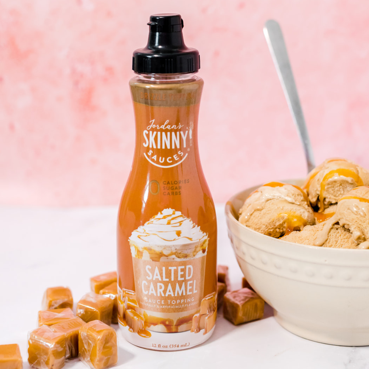 Sugar Free Salted Caramel Sauce - Skinny Mixes