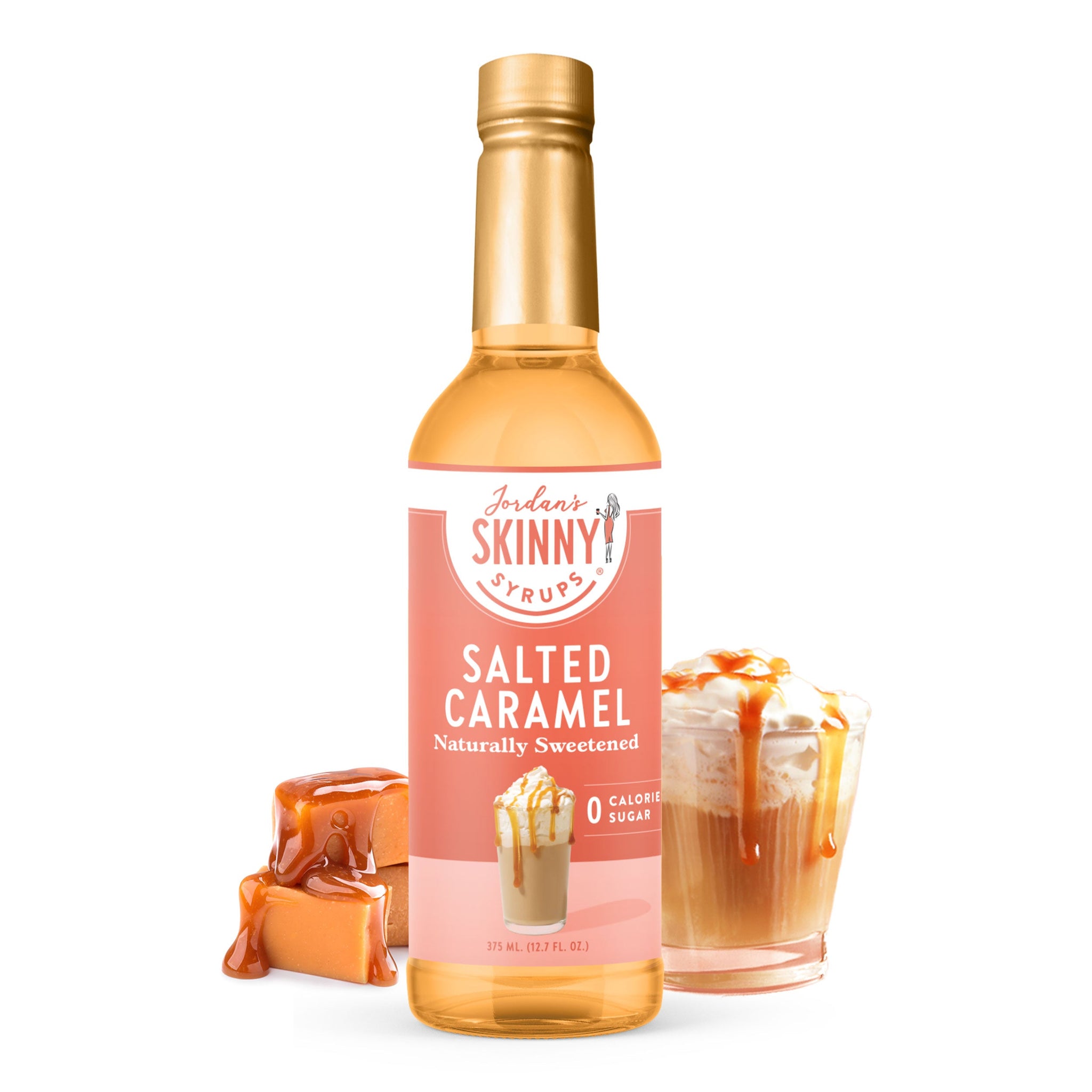Naturally Sweetened Salted Caramel Syrup - Skinny Mixes