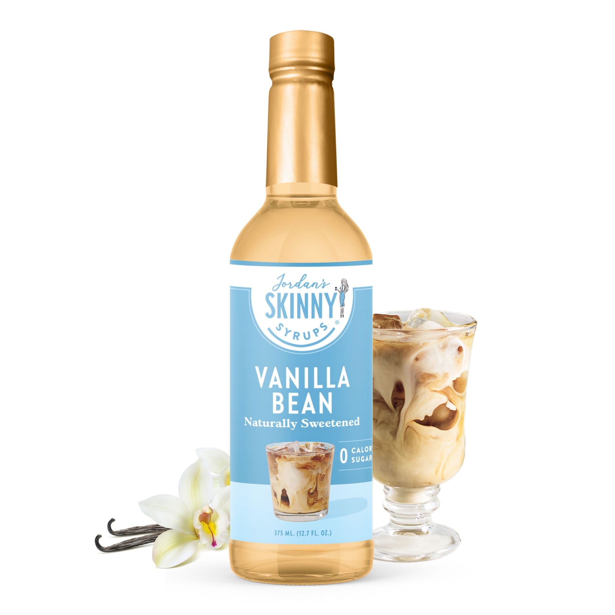 Naturally Sweetened Vanilla Bean Syrup - Skinny Mixes