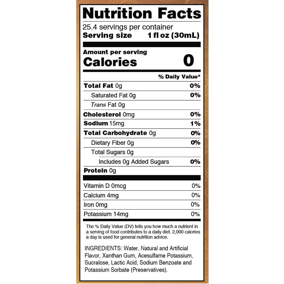 Sugar Free White Chocolate Syrup - Skinny Mixes