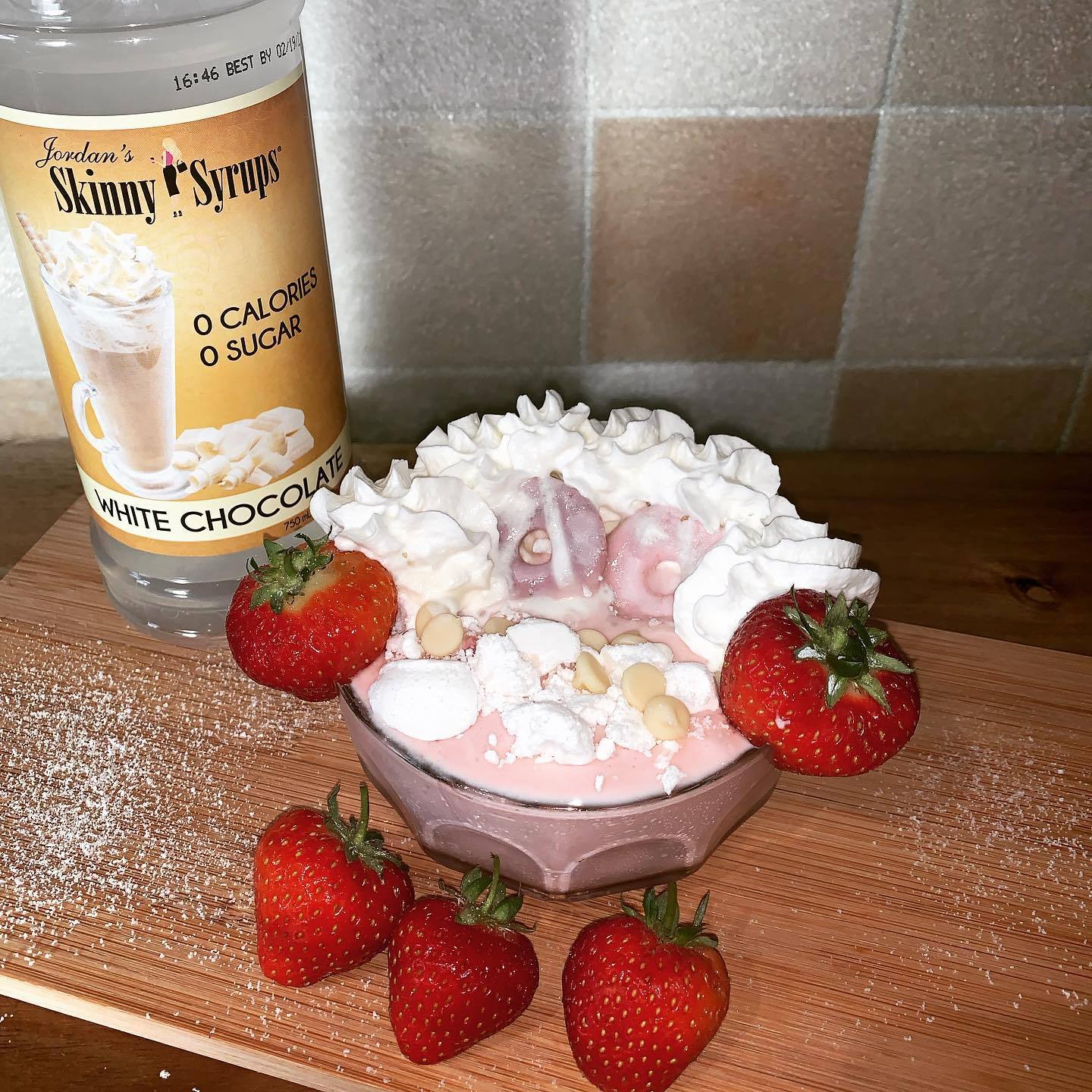 Sugar Free White Chocolate Syrup - Skinny Mixes