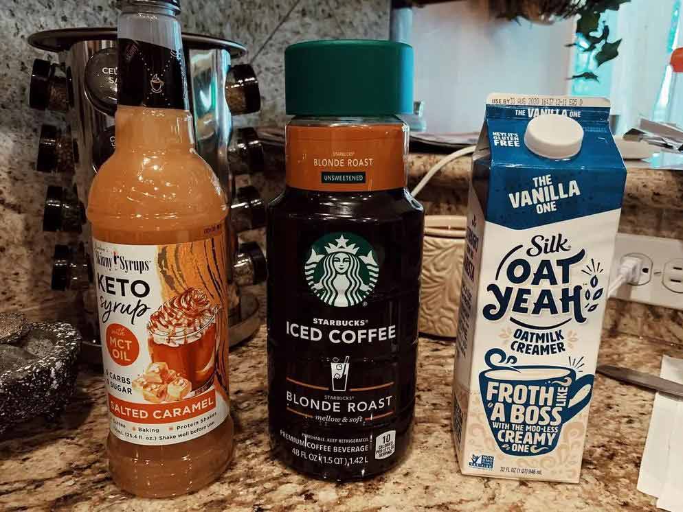 Keto Salted Caramel Syrup with MCT - Skinny Mixes